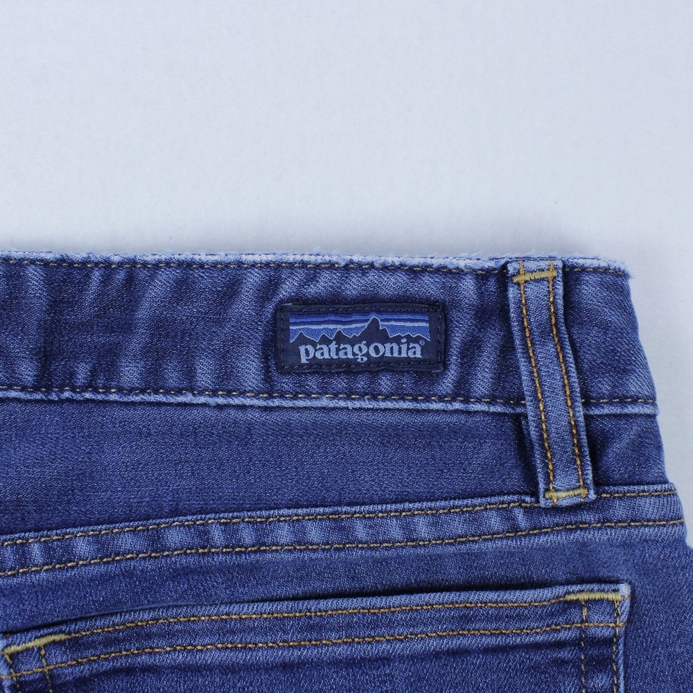 Patagonia Women's Straight/Slim Fit Jeans - Blue - Size 28 (W28) - Picture 5 of 10